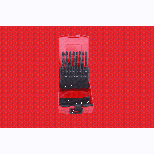 HSS-R Spiralbohrer-Satz, Kunststoffkassette, 19-tlg, 1-10mm KS TOOLS 330.1620