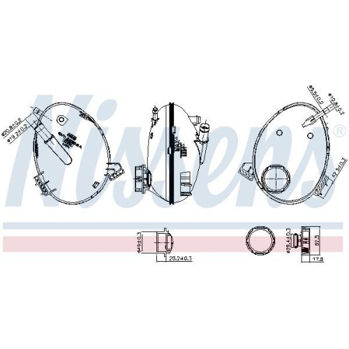 NISSENS Ausgleichsbeh&auml;lter, K&uuml;hlmittel ** FIRST FIT ** 996409