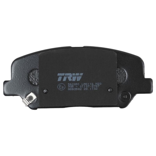 TRW Bremsbelagsatz, Scheibenbremse COTEC GDB3582