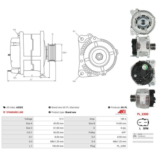 AS-PL Generator AS A3203