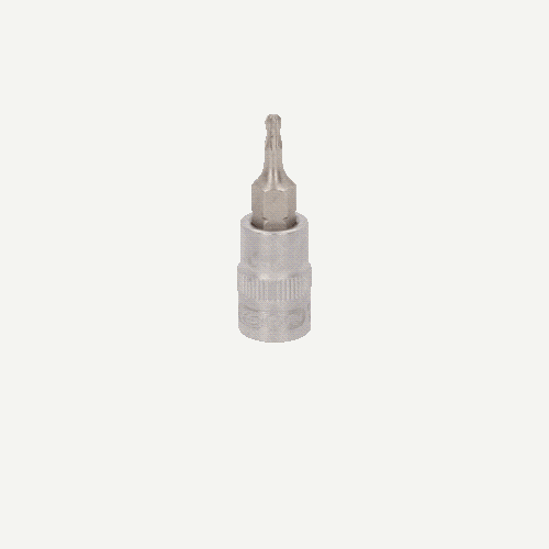 1/4 Zoll Bit-Stecknuss mit Kugelkopf f&uuml;r Torx-Schrauben, T10 KS TOOLS 911.3771