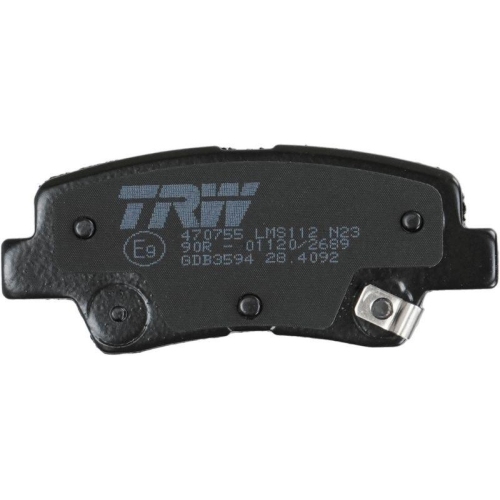 TRW Bremsbelagsatz, Scheibenbremse GDB3594