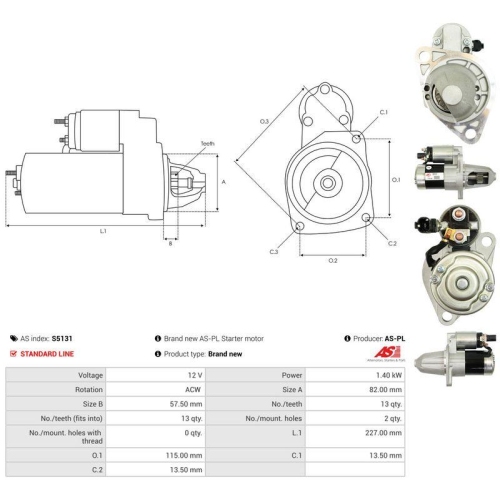 AS-PL Starter AS S5131