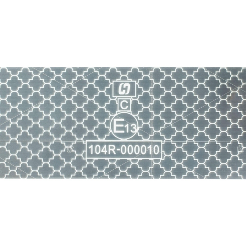 Warnmarkierungsfolie Trailer-Pool, L 4000 mm, weiß LKW Anhänger Frielitz