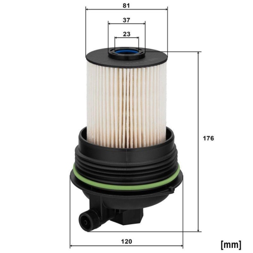MANN-FILTER Kraftstofffilter PU 9014