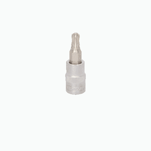1/4 Zoll Bit-Stecknuss f&uuml;r Torx-Schrauben mit Kugelkopf, T27 KS TOOLS 911.3775