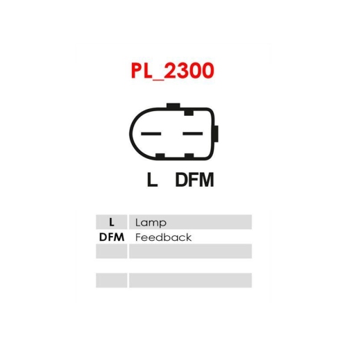 AS-PL Generator Wiederaufbereitet AS A3380PR