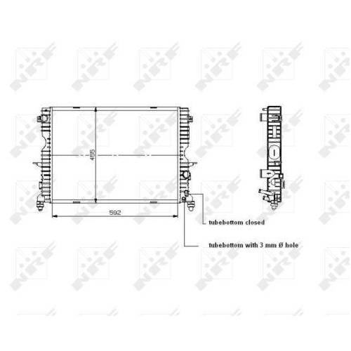 NRF K&uuml;hler, Motork&uuml;hlung EASY FIT 509729