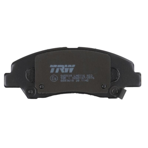 TRW Bremsbelagsatz, Scheibenbremse GDB3618