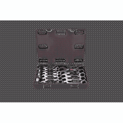 GEARplus Ratschenringmaulschl&uuml;ssel-Satz, kurz, 16-tlg KS TOOLS 503.4653