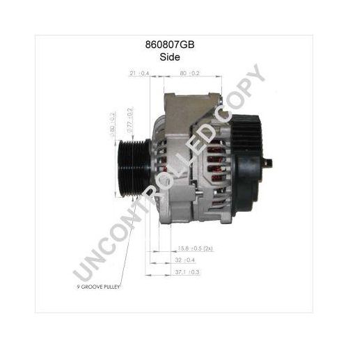 BOM-Prestolite Generator 860807GB