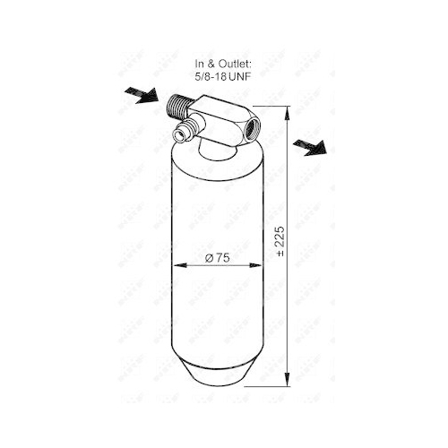 NRF Trockner, Klimaanlage EASY FIT 33079