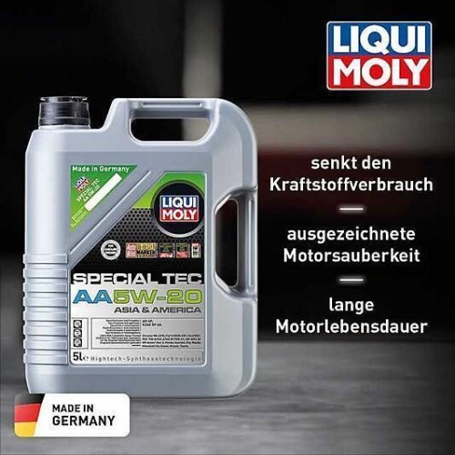LIQUI MOLY Leichtlauf Special AA 5W-20 Motor&ouml;l 15-Liter API SP ILSAC GF-6A 7532