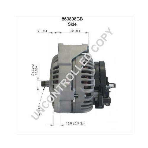 BOM-Prestolite Generator 860808GB