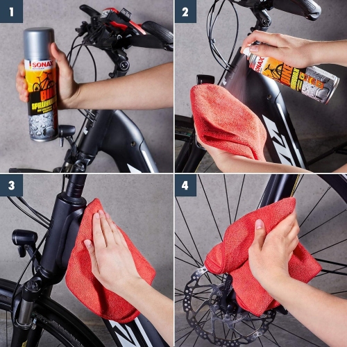 SONAX BIKE Spr&uuml;hWax 300ml Fahrrad Spr&uuml;hwachs Versiegelung Schutz 08332000