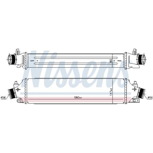 NISSENS Ladeluftkühler ** FIRST FIT ** 96406