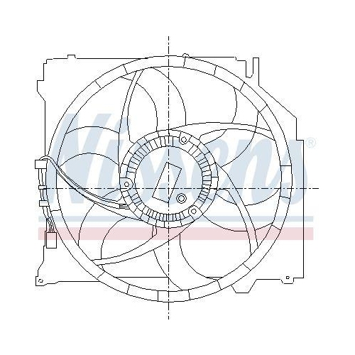 NISSENS Lüfter, Motorkühlung 85066
