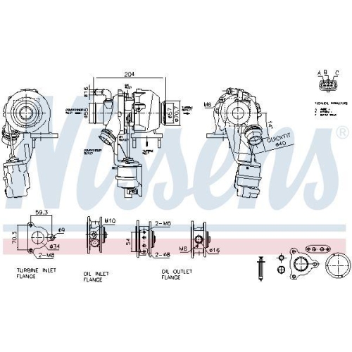 NISSENS Lader, Aufladung ** FACTORY NEW ** 93509