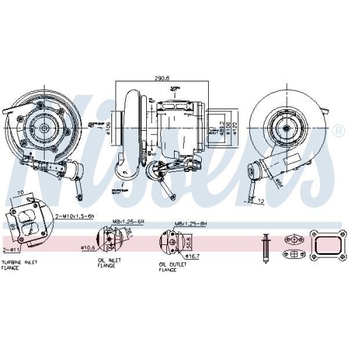 NISSENS Lader, Aufladung ** FACTORY NEW ** 93619