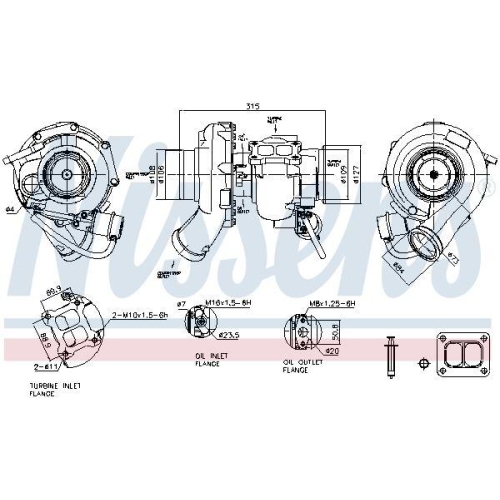 NISSENS Lader, Aufladung ** FACTORY NEW ** 93677