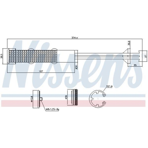 NISSENS Trockner, Klimaanlage 95605