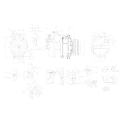 HELLA Kompressor, Klimaanlage >>> Easy2Fit <<< 8FK 366 200-231