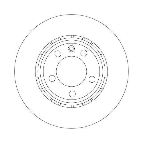 TRW Bremsscheibe TRW SINGLE DF4275S
