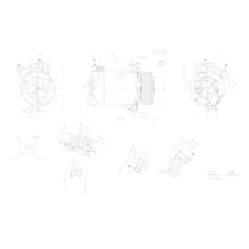 HELLA Kompressor, Klimaanlage >>> Easy2Fit <<< 8FK 366 200-341