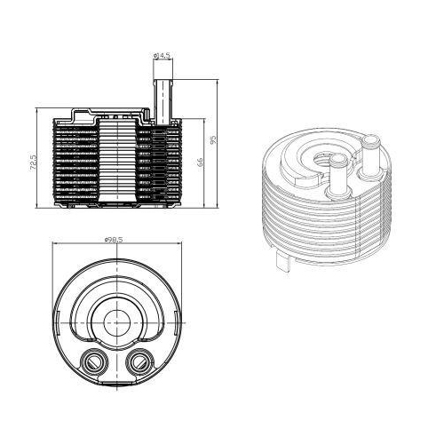 NRF &Ouml;lk&uuml;hler, Motor&ouml;l EASY FIT 31819