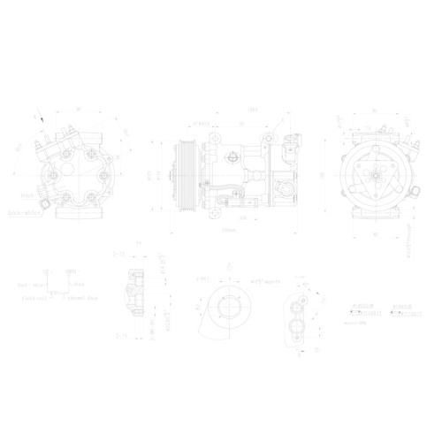 HELLA Kompressor, Klimaanlage >>> Easy2Fit <<< 8FK 366 200-381