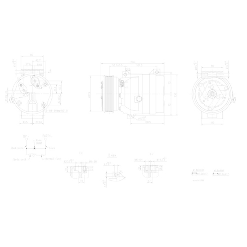 HELLA Kompressor, Klimaanlage >>> Easy2Fit <<< 8FK 366 200-401