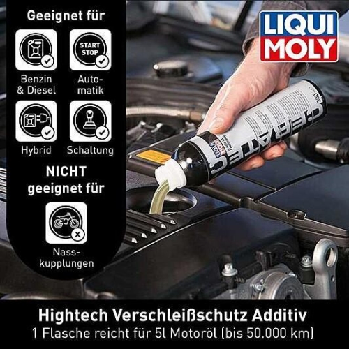 3x 300ml Cera Tec Additiv Öl Zusatz High Tech Keramik Liqui Moly 3721