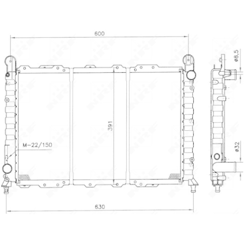 NRF K&uuml;hler, Motork&uuml;hlung 58996