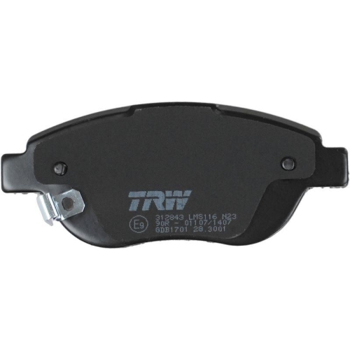 TRW Bremsbelagsatz, Scheibenbremse COTEC GDB1701