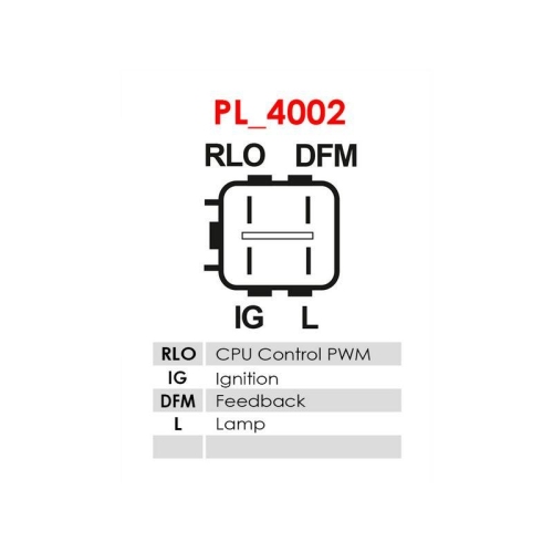 AS-PL Generator Wiederaufbereitet AS A6052PR