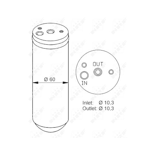 NRF Trockner, Klimaanlage EASY FIT 33293