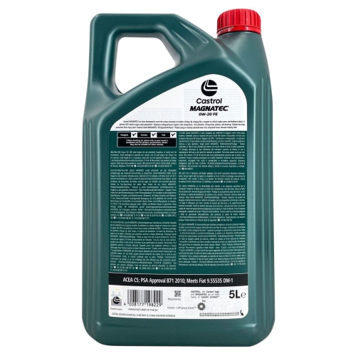 Motor&ouml;l Castrol Magnatec 0W-20 FE PSA B71 2010 Motor&ouml;l 5 Liter 1608A7