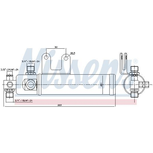 NISSENS Trockner, Klimaanlage 95286