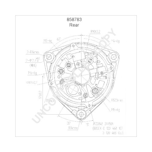 BOM-Prestolite Generator 858783