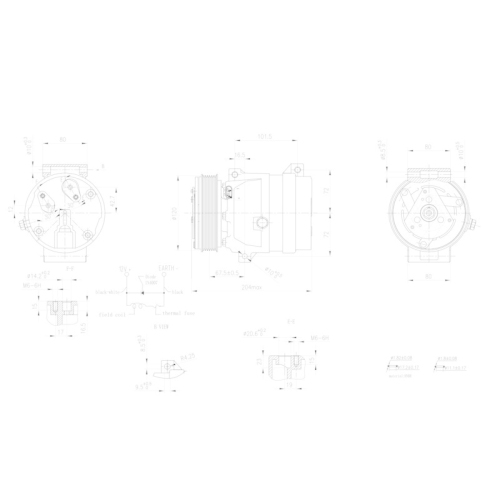 HELLA Kompressor, Klimaanlage >>> Easy2Fit <<< 8FK 366 200-671