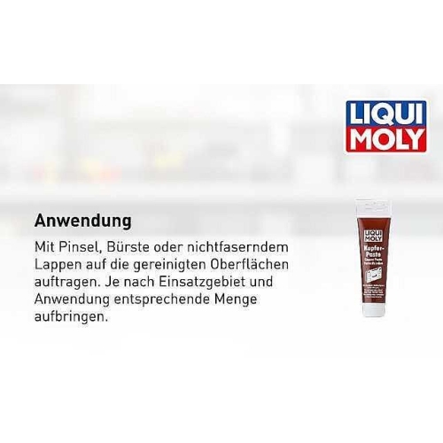 Bremsenpaste LIQUI MOLY 3080 Kupferpaste Kupfer-Paste Montage Bremse Fett 100g