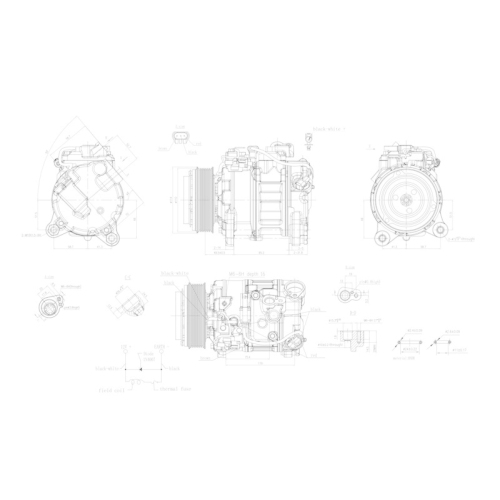 HELLA Kompressor, Klimaanlage >>> Easy2Fit <<< 8FK 366 200-741