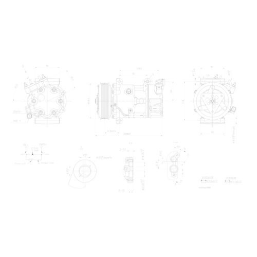 HELLA Kompressor, Klimaanlage >>> Easy2Fit <<< 8FK 366 200-891