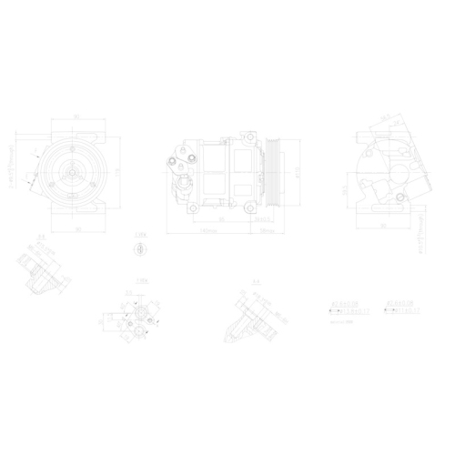 HELLA Kompressor, Klimaanlage >>> Easy2Fit <<< 8FK 366 200-941