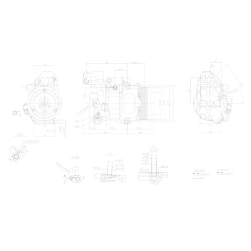 HELLA Kompressor, Klimaanlage >>> Easy2Fit <<< 8FK 366 200-971