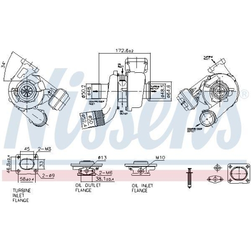 NISSENS Lader, Aufladung ** FACTORY NEW ** 93522
