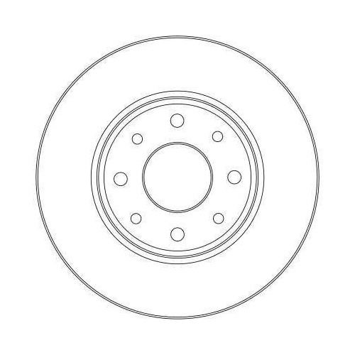 TRW Bremsscheibe DF4375