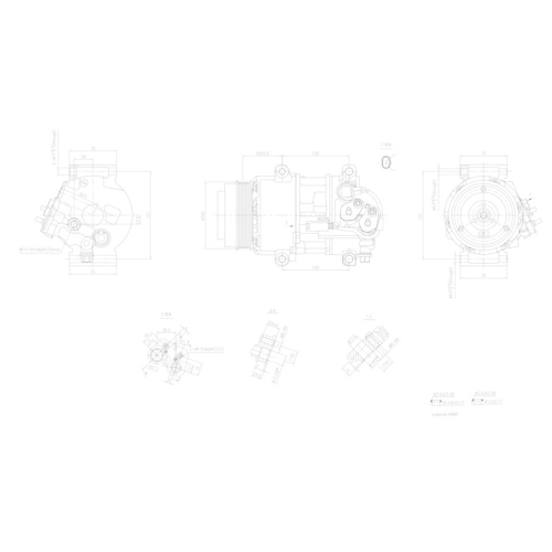 HELLA Kompressor, Klimaanlage >>> Easy2Fit <<< 8FK 366 201-031