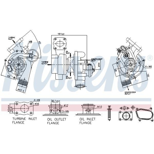 NISSENS Lader, Aufladung ** FACTORY NEW ** 93160