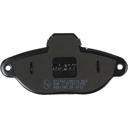 TRW Bremsbelagsatz, Scheibenbremse COTEC GDB1745